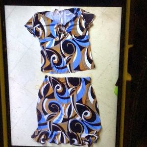 Ladies skirt set